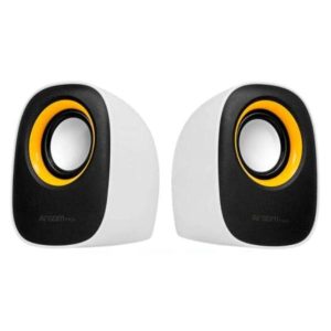 ARGOM EKO MULTIMEDIA WHITE ARG-SP-1020 PARLANTES MULTIMEDIA 6W USB PARA PC
