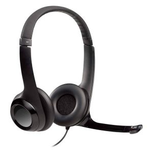 HEADSET LOGITECH H390 ALÁMBRICO USB 981-000014 NEGRO