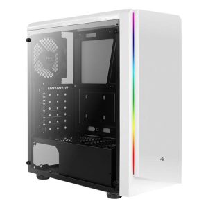 CASE GAMER AEROCOOL RIFT FRENTE RGB -1X12CM 3.0X1 2.0X2 RIFT WHITE ACCM-PV13012.21