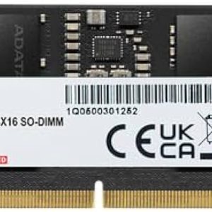 MEMORIA PC DDR5 16GB 5600MHz ADATA PREMIER CL46 1.1V AD5U560016G-S NEGRO