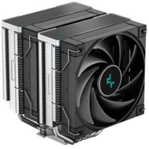 ABANICO DEEPCOOL AK620 V2 120FDB DOBLE PARA CPU SILENCIOSO NEGRO R-AK620-BKNNMT-G