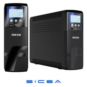 UPS SMART TIPO TORRE 10 SALIDAS 1500VA/900W 120V FORZA - ST-1501