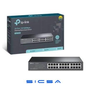 T(-SF1024D(UN) 24-Port 10/100Mbps Desktop/Rackmount Switch (E)
