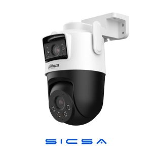CÁMARA PT, LENTE DUAL, 3+3MP, WIFI, AUDIO BIDIREC. SMART DUAL, PRESET, IP66 DH-P3D-3F-PV