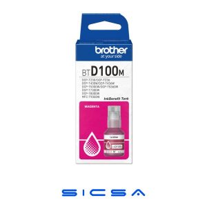 TINTA BROTHER BTD100MMEX INKJET UHY PARA MINI21TH COLOR MAGENTA