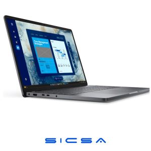 LAPTOP DELL PRO SILVER 16" U7 255U 16GB 512GB SSD WIN 11 PRO ESPAÑOL XF5PC PLATEADO