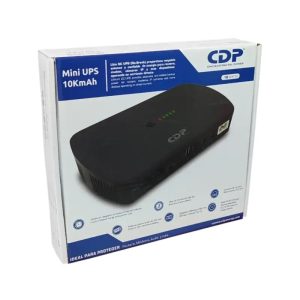 MINI UPS CDP 10000MAH 5V/ 9V/ 12V/ 15V/ 24V PARA ROUTER MODEM CCTV