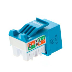 JACK AZUL CAT6 RJ45  NEXXT PCGKJC6TYRJBL