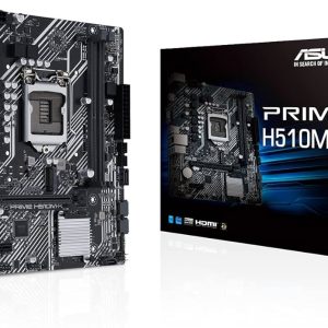 TARJETA MADRE ASUS PRIME H510M-F R3.0 LGA1200 MICRO-ATX DDR4 90MB1I20-M0EAY0 NEGRO