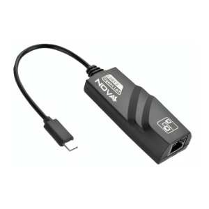 ADAPTADOR NOVA FAA302UR001C USB-C A RJ45 GIGABIT 0.15M NEGRO