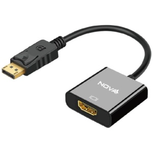 ADAPTADOR NOVA FAA331DH001C DISPLAY PORT A HDMI 0.15M NEGRO
