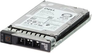 Unidad de disco duro Dell de 600 GB - intercambio en caliente - 2,5 pulgadas - SAS de 12 Gb/s - 10 000 rpm