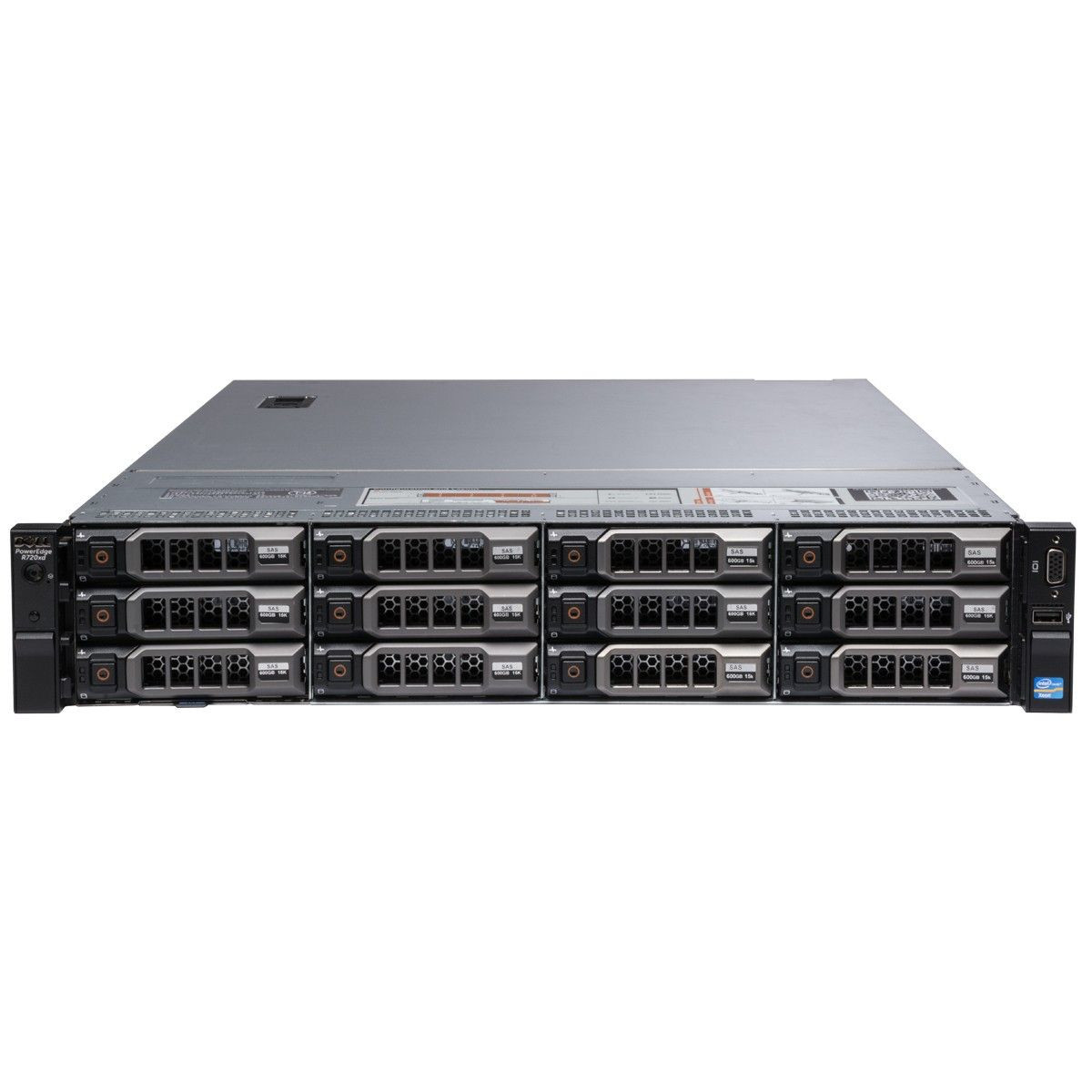 Dell PowerEdge R720xd 2x Xeon E5-2620 v2 2.1GHz 12-Cores